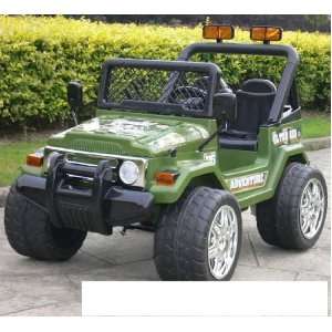  Battery Operated Ride on Jeep with Remote Control, Doube 