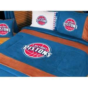   NBA Pistons Comforter Set   Detroit Bedding Queen Bed