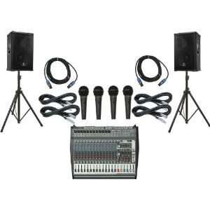  Behringer PMP6000 / B1220 Pro PA Package Musical 