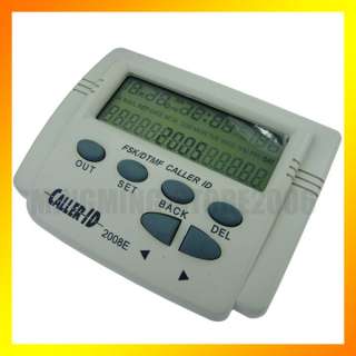 Mobile Tele Display FSK / DTMF Caller ID Box+Cable ,124  