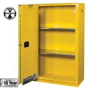 Sliding Bi Fold Door Yellow Flammable Safety Cabinets 