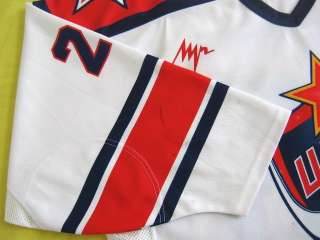 Original Army GAME WORN jersey/Phi Flyers SJ Sharks Ana Ducks Ott Sens 