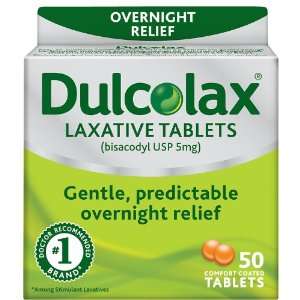  Dulcolax Laxative, Tablets, 50 Count Health & Personal 