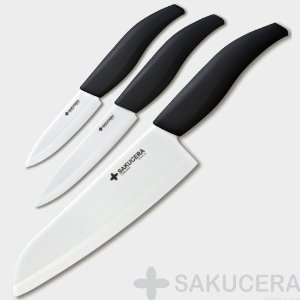 Inch Sakucera Ceramic Knife Chefs Cutlery Set Blade 