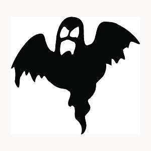 Ghost Sticker Halloween Scary Haunting Boo Car Window Vinyl Decal 
