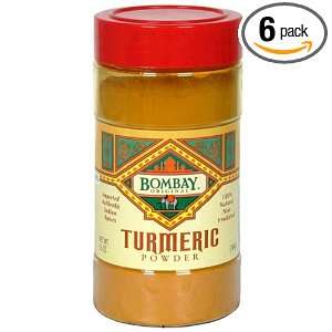 Bombay Foods Turmeric Powder, 6.5 Ounce Grocery & Gourmet Food