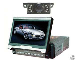 Car Motorized 7LCD TFT In Dash TV Monitor + IR Camera  
