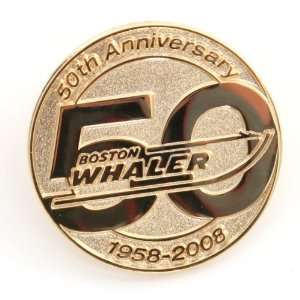  Boston Whaler 50th Anniversary Lapel Pin Sports 