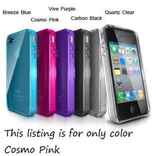 iSkin Solo 4 Case for iPhone 4 4G Cosmo Pink Sealed  