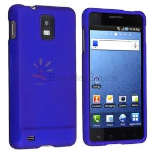   Hard Dark Blue Skin Case Cell Phone Cover For AT&T Samsung Infuse 4G