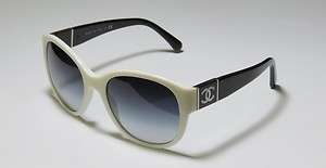 Coco CHANEL Sunglasses AUTHENTIC Chanel 5197H CH5197H White Black 