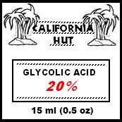 20% GLYCOLIC ACID Roll On Chemical Peel for Skin CA Hut  
