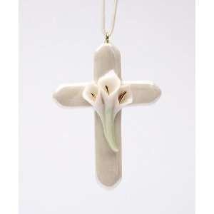    INSPIRATIONAL Cross of Beauty Necklace(Calla Lily)