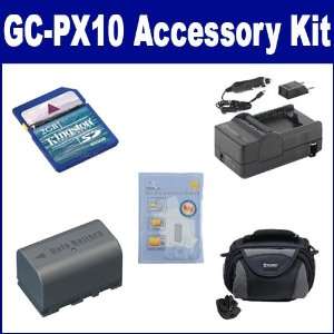  JVC GC PX10 Camcorder Accessory Kit includes SDBNVF815 Battery 