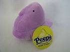 Peeps Plush Purple ~ Lavender Chick New with tag 6 Easter Basket 