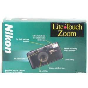   Nikon Lite Touch 35 70mm Zoom Lens 35mm Film Camera Black Camera