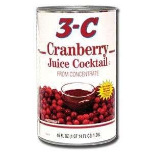 Canned Cranberry Juice Cocktail 12   46 oz. Cans / CS  
