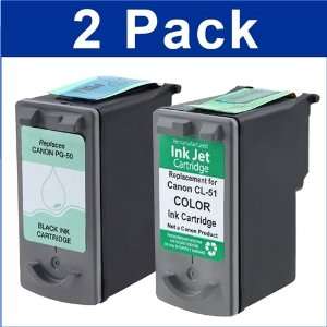   +COLOR iNK For CANON PIXMA MP160 MP170 (PG 50 and CL 51) Electronics