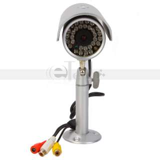 LOT4 30IR Color CMOS Security CCTV Cameras Audio Video Camera  