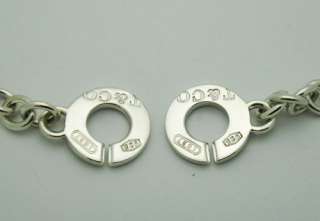Tiffany&Co. 1837 Circle Clasp Silver Necklace  