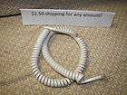 12ft Avaya Off White Receiver Handset Phone Coil Cord