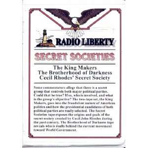 Radio Liberty Secret Societies 4 cassette Audiobook (Radio 