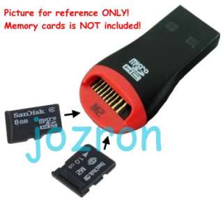 SY Micro SD SDHC TF M2 USB 2.0 Card Reader Adapter T55  