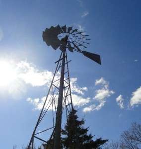 Antique Aeromotor Windmill Complete 8 Head 26 Tower Agricultural 
