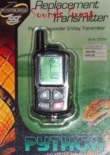 PYTHON 990 2 Way LCD Replacement Remote Control NEW  