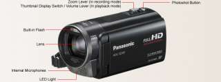 Panasonic HDC SD90 High Definition Video Camera (Black)  