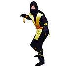 Scorpion Mortal Kombat Costume Combat New