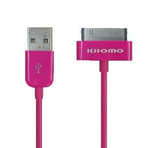  KHOMO 6ft (SUPER LONG) Pink Dock USB Charger SYNC Data 