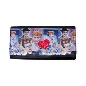  I Love Lucy Collage Checkbook Wallet 