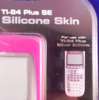 TI 84 Plus SE Calculator Silicone Skin Cover Fuchsia Pink NEW  