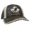 Item Up For Grabs Team Canada Brown with Cream Colour Simulated Wool 