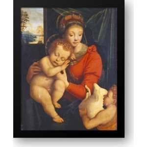  Madonna With The Sleeping Child And The 25x28 Framed Art 