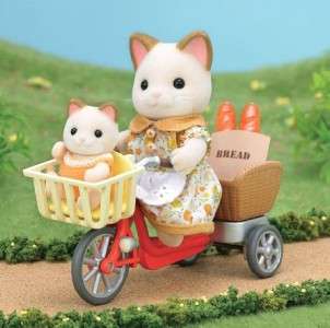 Calico Critters Bicycle Set JAPAN  