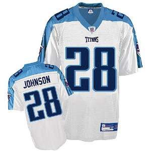   Chris Johnson Youth (8 20) Replica White Jersey