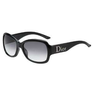  Christian Dior Womens Dior Paris 2 Shiny Black Frame/Grey 