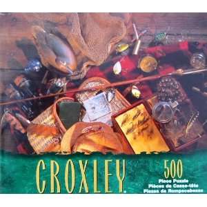    Croxley 500pc. Puzzle Old Fashion Fishing Gear Toys & Games