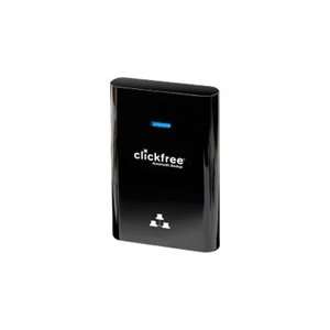  Clickfree 640 GB External Hard Drive   Black Electronics