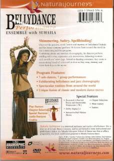 BELLY DANCE PERFORMANCE Ensemble Suhaila FUSION NEW DVD  