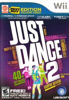 NEW* Just Dance 2 Best Buy Ed. w/ 3 Extra Songs SEALED  