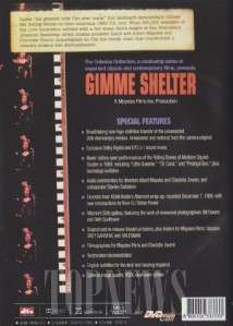 Gimme Shelter (1970) The Rolling Stones DVD Sealed  