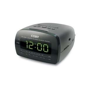  Coby Green LED Digital AM/FM Alarm Clock Radio Sensitive 