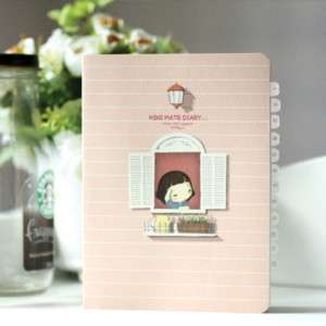 Diary Journal Planner Cookieshop Mini Mate S2 Pink  