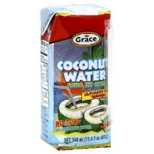 Grace Coconut Water (100% pure), 33.6oz  Grocery & Gourmet 