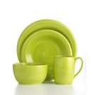   Unlimited Dinnerware, Espana Round Lime 4 Piece Place Setting