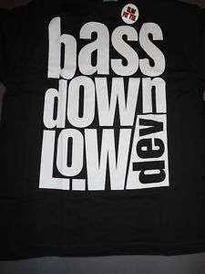 DEV Bass Down Low Logo T Shirt **NEW slim fit  