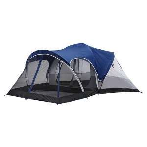 Greatland Blue/Black Two Room Dome Tent With Screen Porch For 8 People 